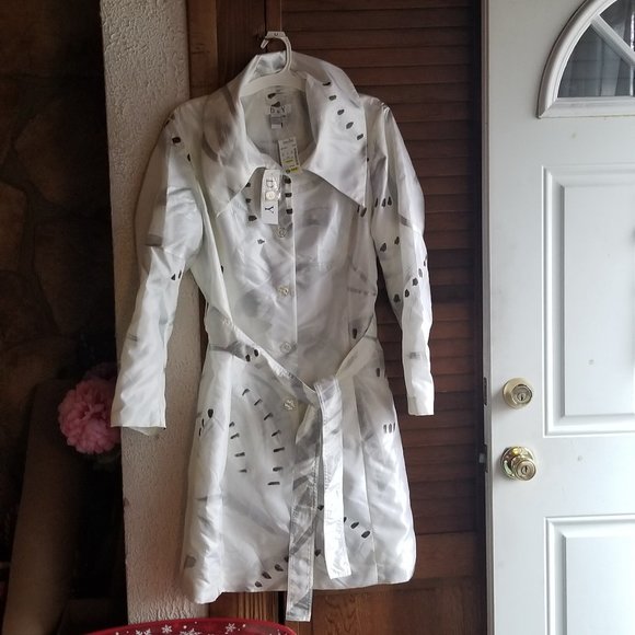 D & Y rain jacket with oversized collar size XL - Picture 2 of 6